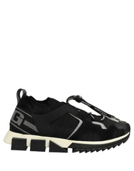 Dolce & Gabbana Shoes Black Sorrento Trekking Sneakers Men