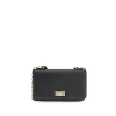 Fendi Black Calf Leather Bos Taurus Wallet