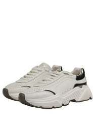 Dolce & Gabbana ]White Silver Daymaster Men Sneakers Shoes