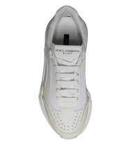 Dolce & Gabbana White Daymaster Men Low Top Sneakers Shoes