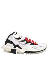 Dolce & Gabbana White SORRENTO Sport Stretch Sneakers Shoes