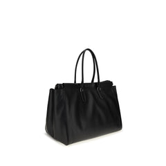 Fendi Black Calf Leather Bos Taurus Shoulder Bag