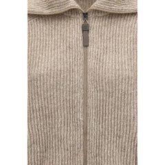 Brunello Cucinelli Beige Cashmere Sweater