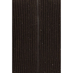 Brunello Cucinelli Brown Cashmere Sweatshirt