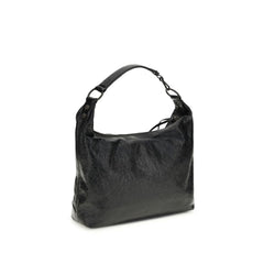 Balenciaga Black Lamb Ovis Aries Shoulder Bag