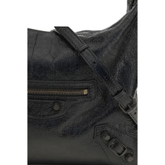 Balenciaga Black Lamb Ovis Aries Shoulder Bag