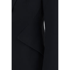 Alexander McQueen Black Acetate Blazer