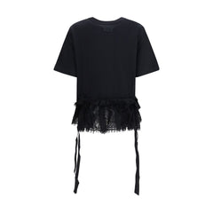 Alexander McQueen Black Cotton T-Shirt