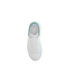 Alexander McQueen White Calf Leather Bos Taurus Chunky Sneakers