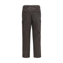 Brunello Cucinelli Brown Cotton Casual Pants