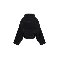 Balenciaga Black Cotton Denim Jacket