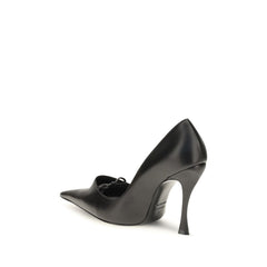 Balenciaga Black Lamb Ovis Aries High Heel Pumps