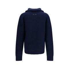 Balenciaga Blue Wool Oves Aries Sweatshirt