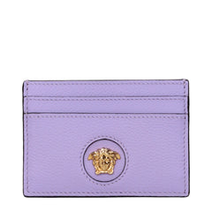 Versace Purple Leather Cardholder