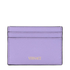 Versace Purple Leather Cardholder