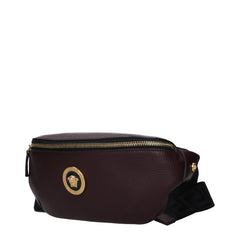 Versace Purple Leather Backpack