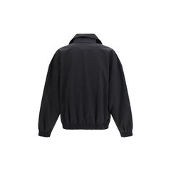 Balenciaga Black Cotton Full-Length Jacket