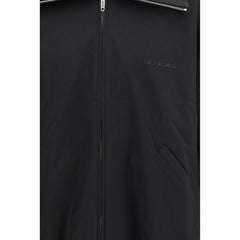 Balenciaga Black Cotton Full-Length Jacket
