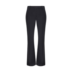 Alexander McQueen Black Acetate Flared Pants