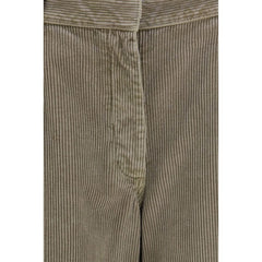 The Row Gray Cotton Casual Pants