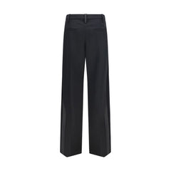Brunello Cucinelli Black Wool Oves Aries Dress Pants