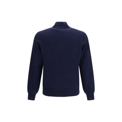 Brunello Cucinelli Blue Cashmere Sweater