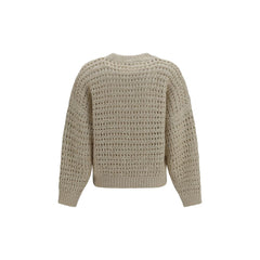 Brunello Cucinelli Beige Wool Oves Aries Sweatshirt