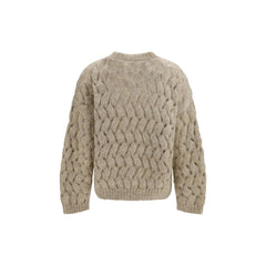 Brunello Cucinelli Beige Mohair Sweatshirt