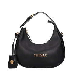 Versace Black Leather Handbag