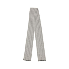 Brunello Cucinelli Gray Cashmere Scarf