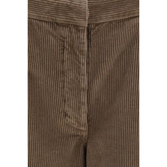 The Row Brown Cotton Casual Pants