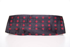 Dolce & Gabbana Black Waist Smoking Tuxedo Cummerbund Belt