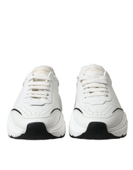 Dolce & Gabbana White Black Low Top Daymaster Sneakers Shoes