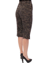 Dolce & Gabbana Multicolor Wool Shorts Pants