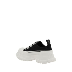 Alexander McQueen Black Rubber Chunky Sneakers