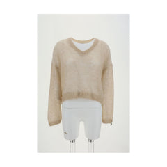 Brunello Cucinelli Beige Mohair Sweatshirt