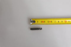 Dolce & Gabbana Silver Tone Brass Logo Branded Tie Clip Bar