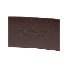 Dolce & Gabbana Brown Leather Regular Belt