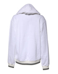 Dolce & Gabbana White #DGFamily Hooded Sweatshirt Sweater