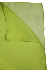 Dolce & Gabbana Green Silk Rectangle Wrap Shawl Neck Warmer Scarf