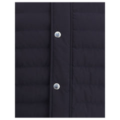 Brunello Cucinelli Blue Polyester Coat