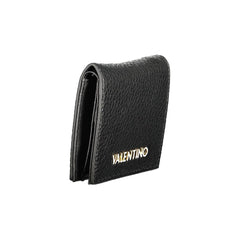 Valentino Black Polyurethane Women's Wallet