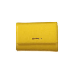 Coccinelle Yellow Leather Wallet