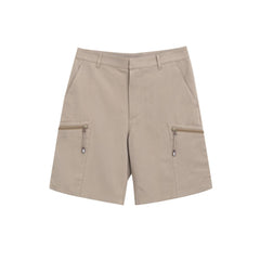 Dior Beige Cotton Cargo Shorts