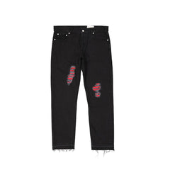 Alexander McQueen Black Cotton Jeans Denim