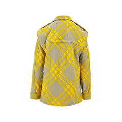 Burberry Wool Checked Jacket
