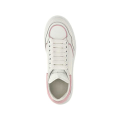 Alexander McQueen White Calfskin Low Top Sneakers