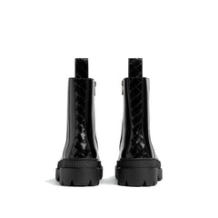 Bottega Veneta Black Calfskin Chelsea Boots