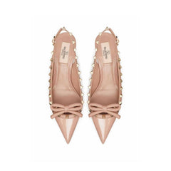 Valentino Garavani Leather Slingback Pumps