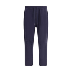 Brunello Cucinelli Blue Cotton Casual Pants